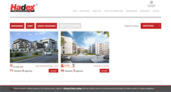 Desktop Screenshot of hadexdevelopment.pl